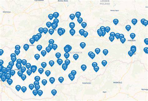 Mapa dostupnosti a predajcov smaltovaných hrncov
