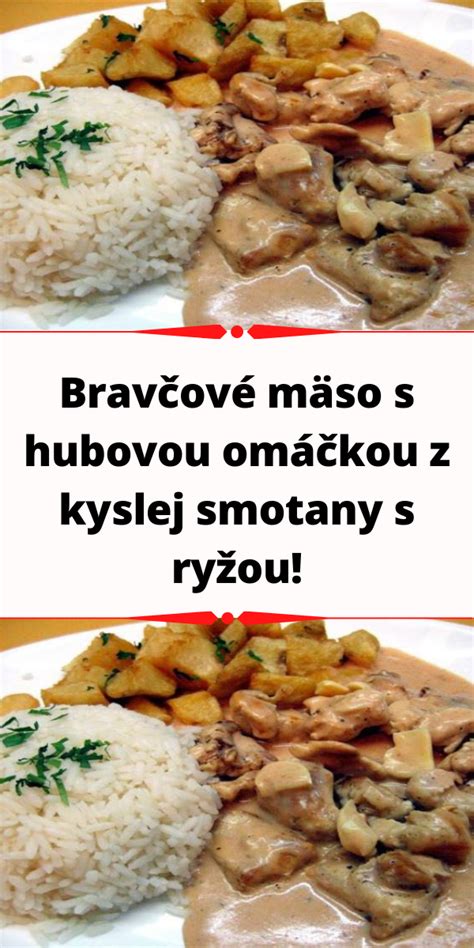 hotový pokrm bravčové mäso s hubovou omáčkou