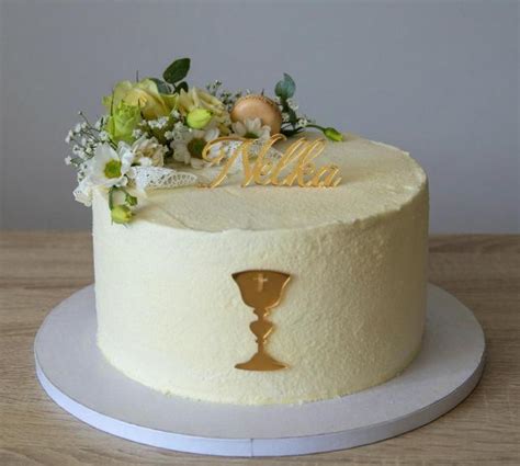 Dekorácie torty na prvé sväté prijímanie