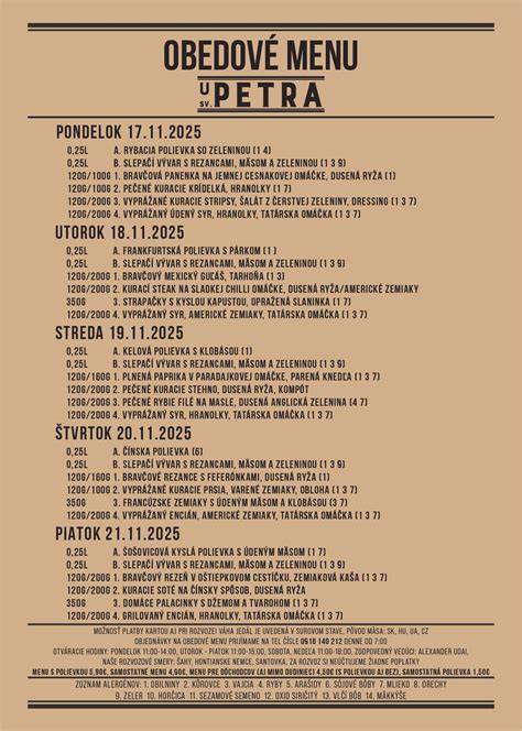 Infografika: Zloženie bežného obedového menu v srbskej reštaurácii