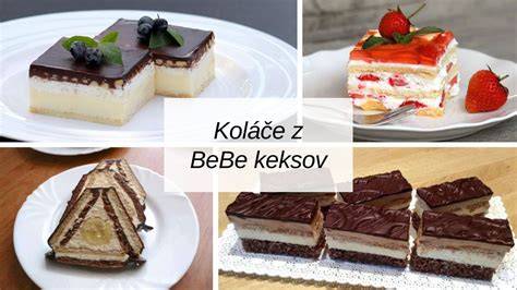 Infografika: postup vrstvenia nepečeného koláča z BeBe keksov