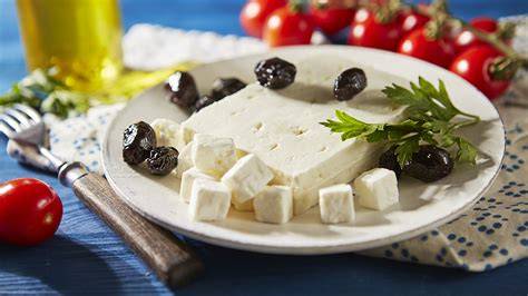 Feta syr v tradičnom gréckom šaláte