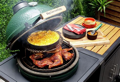 Ilustrácia grilovacieho zariadenia Big Green Egg