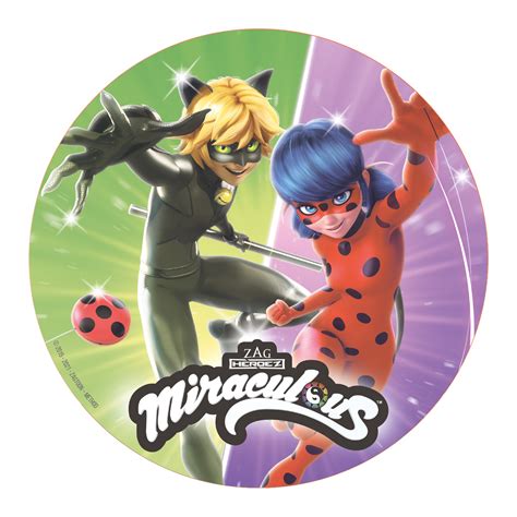 Jedlý papier s motívom Berušky Miraculous