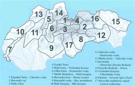 Mapa regiónov a vplyv tokáňa na slovenské kuchyne