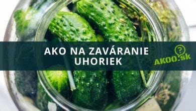 Infografika: krok za krokom prípravy cukety a sterilizácie