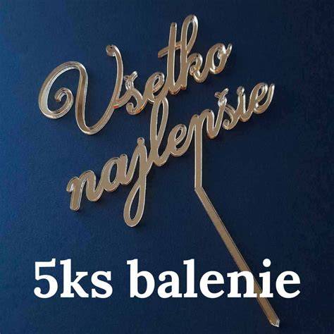 Minimalistický zlatý detail na tortu