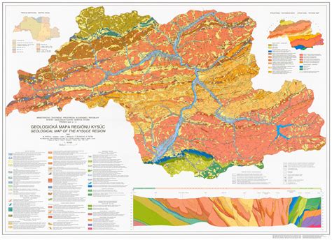 Ilustračná mapa regiónu s lokálnymi surovinami