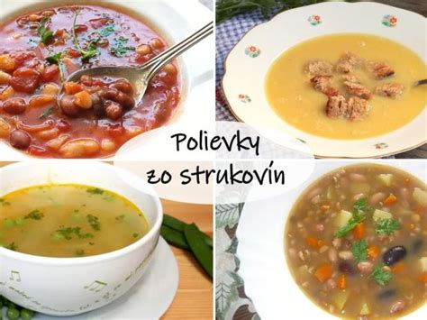Rôzne jedlá pripravené zo strukovín