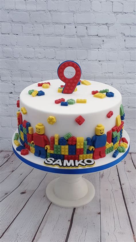 LEGO torta - ukážka dizajnu