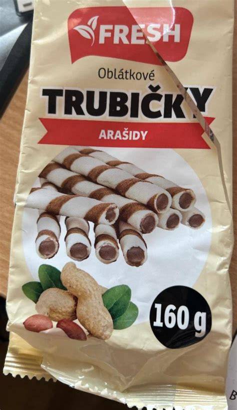 Oblátkové trubičky s plnkou