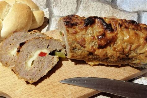 plnená fašírka v slanine