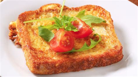 Chlieb vo vajci v teplovzdušnej fritéze