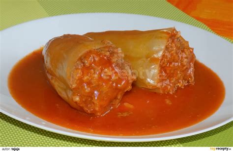 recept na plnené papriky