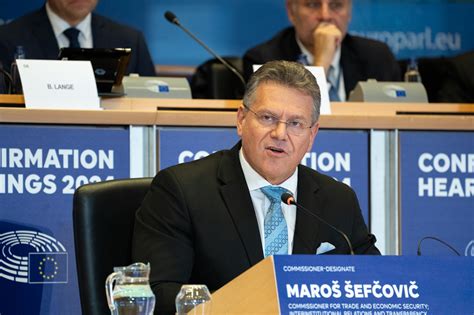 Maroš Šefčovič na rokovaniach