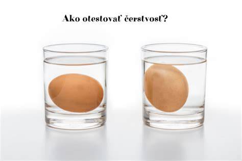 Infografika: Ako testovať čerstvosť vajca vo vode