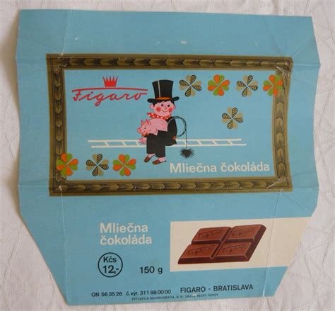 obal čokolády Figaro