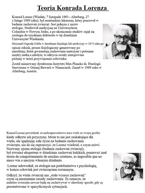 Obálky hlavných diel Konrada Lorenza