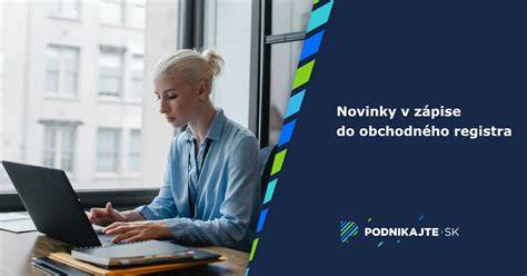 Infografika: Tok zápisu do obchodného registra a súvisiace dokumenty