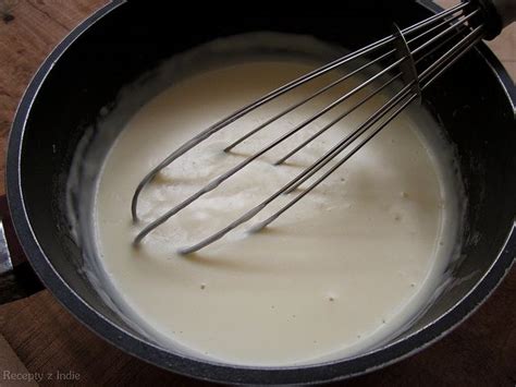 Bešamel - základný ingredienčný prehľad