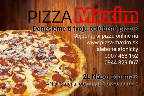 Ilustračná fotka pizze Maxim Martin