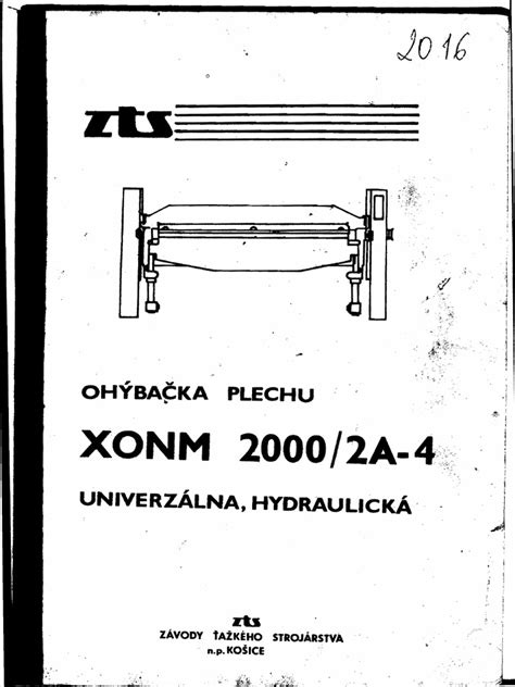 infographic: základná schéma ohýbačky XONM 2000-2A a hydro pneumat.