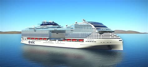 MSC Divina - panoráma lode a jej luxusné paluby