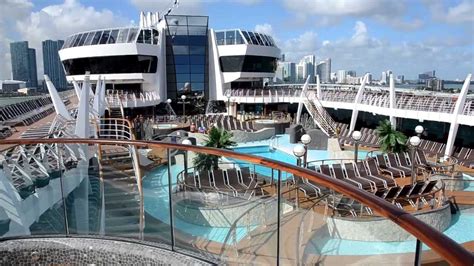 Infinity Pool a zóny wellness na MSC Divina