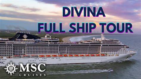 Mapa hlavných zastávok MSC Divina v Stredomorí