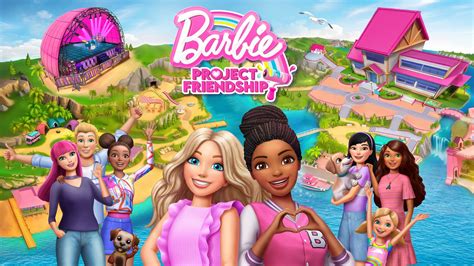 Koláž rôznych Barbie hier zameraných na varenie
