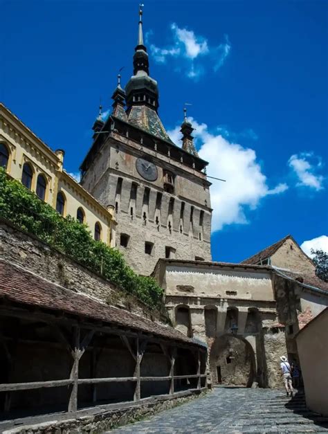 Turnul cu Ceas a unikátne výhľady na Sighisoara