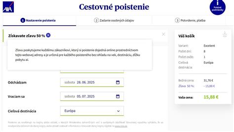 Infografika: Ako funguje cestovné poistenie AXA
