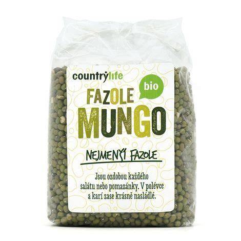 Mungo fazuľa - klíčiace bôby