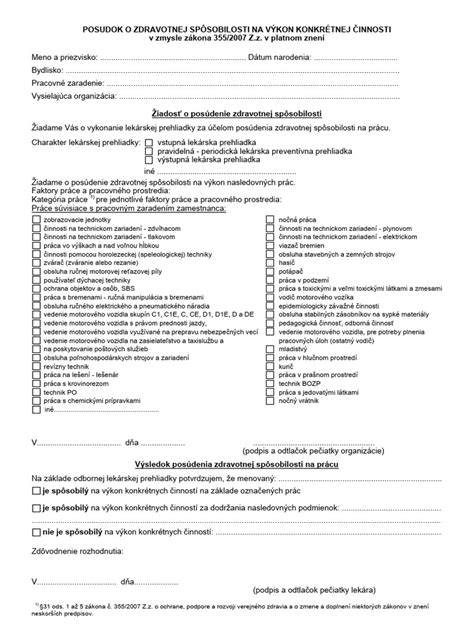Infografika: Základný proces posúdenia zdravotnej spôsobilosti a požiadavky na epidemiologicky závažnú činnosť