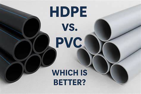 Porovnanie PVC, liatiny a HDPE rúrok
