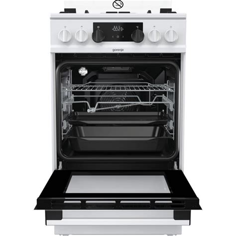 Gorenje K5352WF - zobrazenie modelu s 70 l rúrou a teplovzdušným režimom