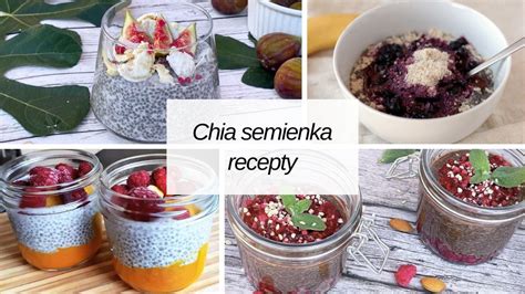 Grafika: Recepty a spôsoby použitia chia semienok