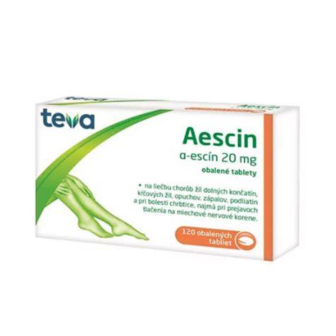 Infografika: Hlavné aktívne zložky pagaštanu - escín, aescin, aesculin