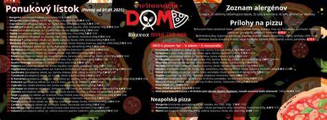 Infografika: Rozdelenie ponuky v Žiari nad Hronom - pizza, cestoviny, šaláty, minútky, denné menu, nápoje