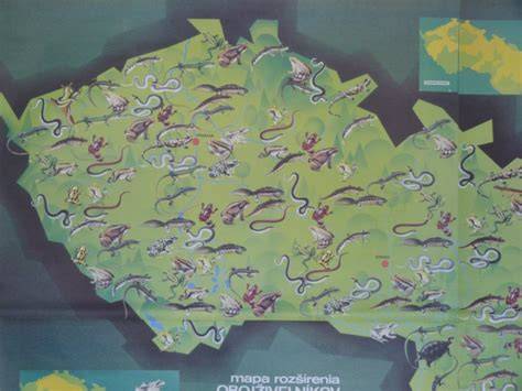 Mapa rozšírenia zemiakov