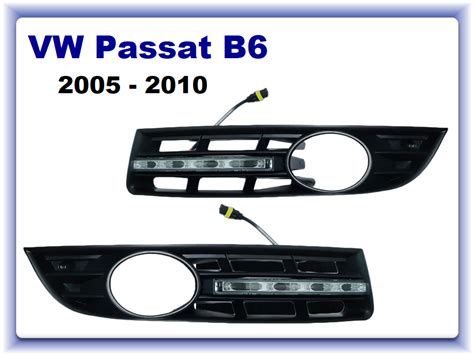 LED denné svietenie pre VW Passat B6