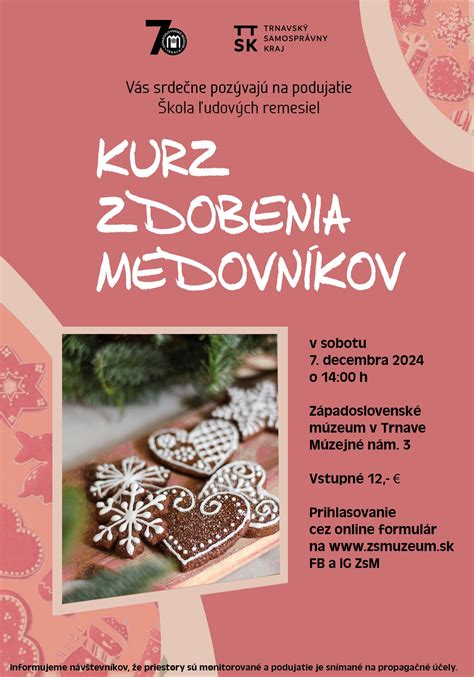 Diagram postupu potierania a zdobenia medovníkov