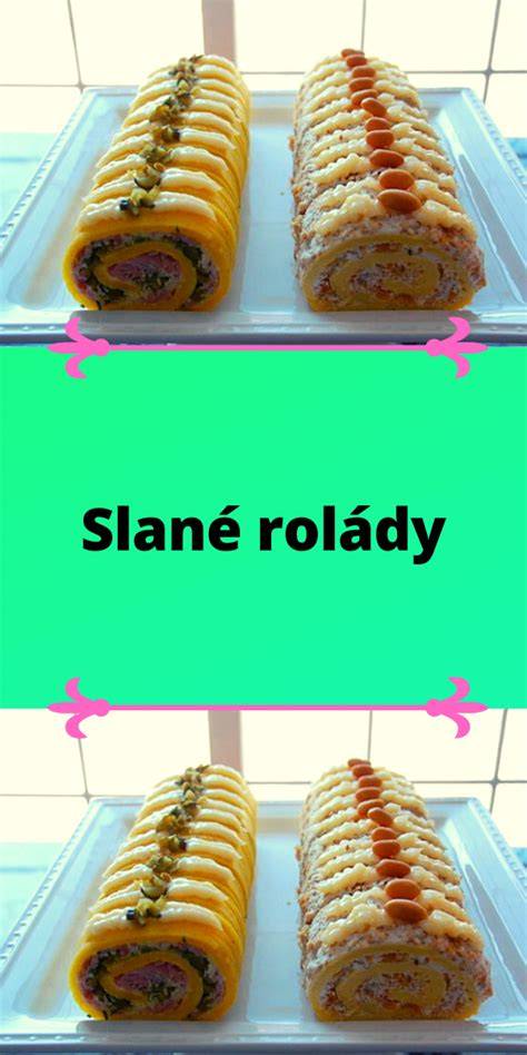Slané rolády a plnky - vizuálna inšpirácia