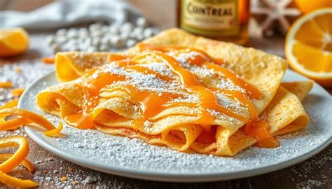 Infografika: Crêpes Suzette - flamba a omáčka pomarančová