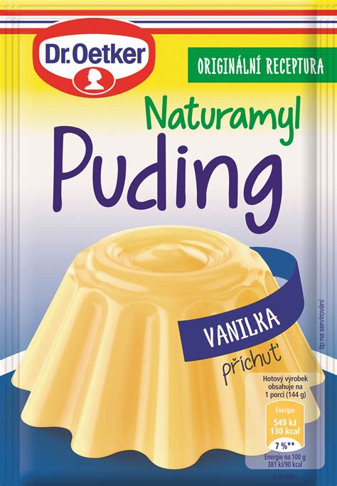 Vanilkový puding v kuchyni