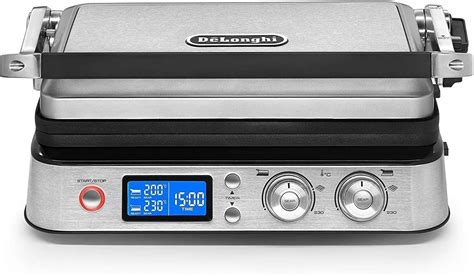 Fotografia kontaktného grilu DeLonghi MultiGrill CGH 1030D s rôznymi platňami