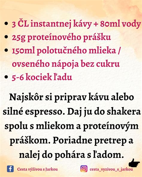 Štruktúra proteínového nápoja
