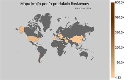 Mapa pestovania celozrnnej ryže a hlavné regióny produkcie