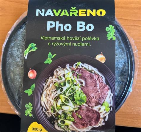 Graf: Nutričné hodnoty jednej porcie Pho Bo