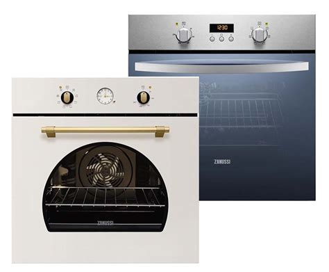 Interiér elektrickej rúry Zanussi s roštami